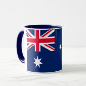 Australische vlag mok (Voorkant links)