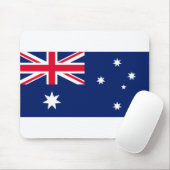 Australische vlag muismat (Met muis)