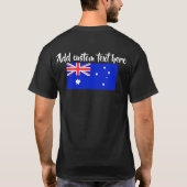 Australische vlag nationaal shirt van prijzen (Achterkant)