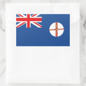 Australische vlag Nieuw-Zuid-Wales Rechthoekige Sticker (Tas)