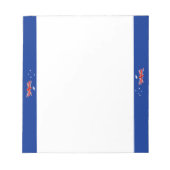 Australische vlag notitieblok (Voorkant)