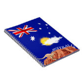 Australische vlag notitieboek (Rechterzijde)