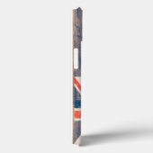 Australische vlag op hout Case-Mate iPhone case (Achterkant / Rechts)
