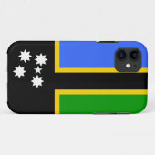 Australische vlag op South Zee Islander Case-Mate iPhone Case (Achterkant (horizontaal))