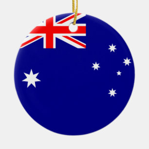 Australische vlag — Ornament van keramiek
