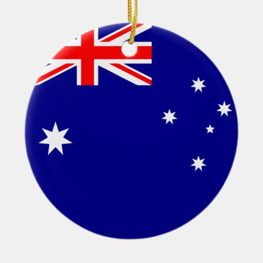 Australische vlag — Ornament van keramiek (Voorkant)