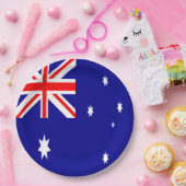 Australische vlag papieren bordje (Feest)