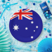 Australische vlag papieren bordje (Feest)