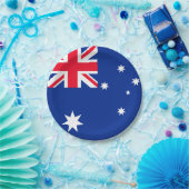 Australische vlag papieren bordje (Feest)