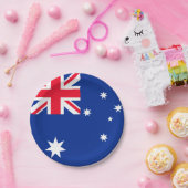 Australische vlag papieren bordje (Feest)