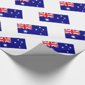 Australische vlag Pattern Union Jack Cadeaupapier (Hoek)
