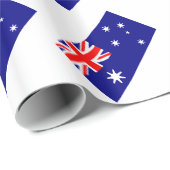 Australische vlag Pattern Union Jack Cadeaupapier (Rol Hoek)