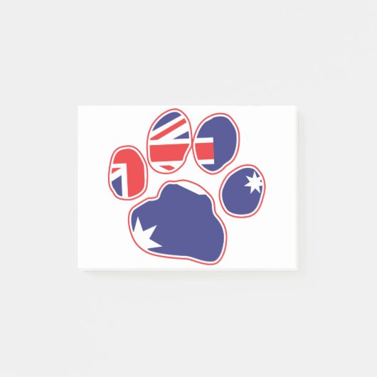 Australische vlag - Pauw Print Post-it® Notes (Voorkant)