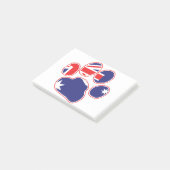 Australische vlag - Pauw Print Post-it® Notes (Schuin)