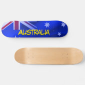 Australische vlag persoonlijk skateboard (Horizontaal)
