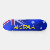 Australische vlag persoonlijk skateboard (Horizontaal)
