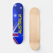 Australische vlag persoonlijk skateboard (Voorkant)