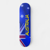 Australische vlag persoonlijk skateboard (Voorkant)