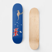 Australische vlag persoonlijk skateboard (Voorkant)
