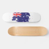 Australische vlag persoonlijk skateboard (Horizontaal)