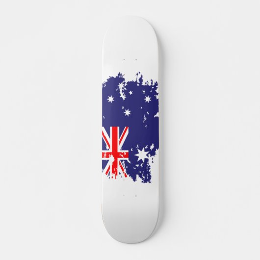 Australische vlag persoonlijk skateboard (Voorkant)