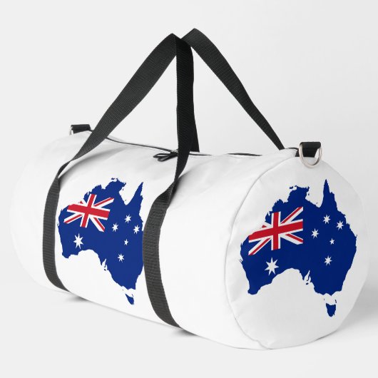 Australische vlag plunjezak (Linkerhoek)