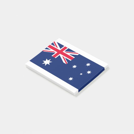 Australische vlag post-it® notes (Schuin)