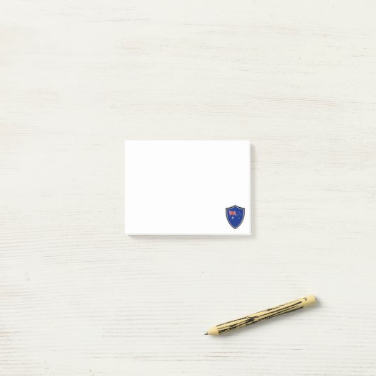 Australische vlag — post-it notes (Op bureau)