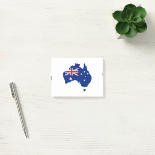 Australische vlag post-it® notes