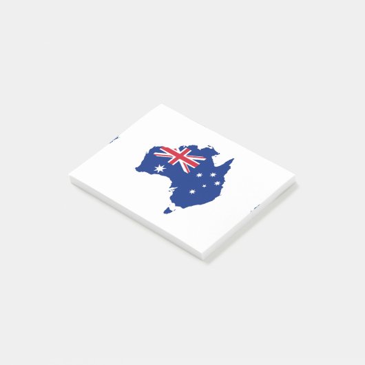 Australische vlag post-it® notes (Schuin)