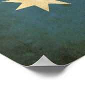  Australische vlag Poster (Hoek)