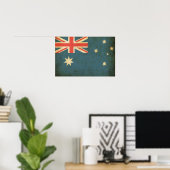  Australische vlag Poster (Thuiskantoor)