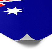 Australische vlag poster (Hoek)