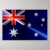 Australische vlag poster (Voorkant)