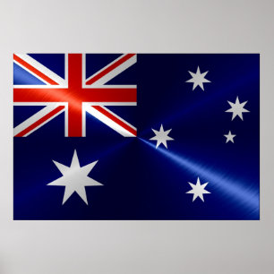 Australische vlag poster