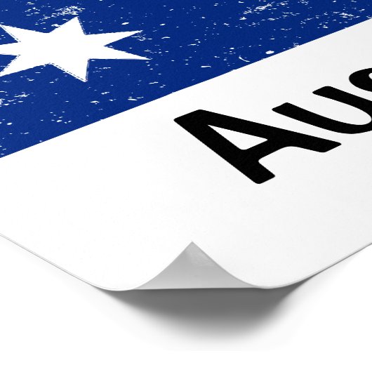Australische vlag poster (Hoek)