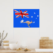 Australische vlag poster (Keuken)