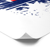 Australische vlag poster (Hoek)