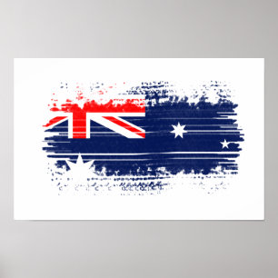 Australische vlag poster