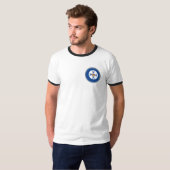 Australische vlag Queensland T-shirt (Voorkant volledig)
