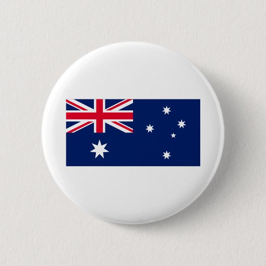Australische vlag ronde button 5,7 cm (Voorkant)
