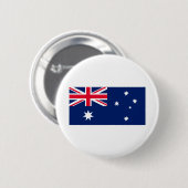 Australische vlag ronde button 5,7 cm (Voorkant /achterkant)