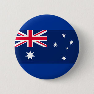 Australische vlag ronde button 5,7 cm