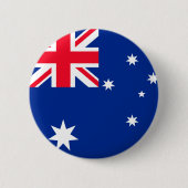 Australische vlag ronde button 5,7 cm (Voorkant)