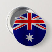 Australische vlag ronde button 7,6 cm (Voorkant /achterkant)