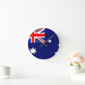 Australische vlag ronde klok (Huis)