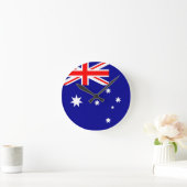 Australische vlag ronde klok (Huis)