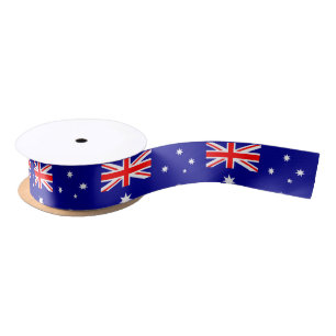 Australische vlag satijnen lint