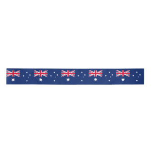 Australische vlag satijnen lint