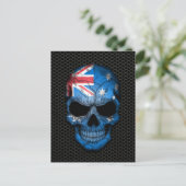 Australische vlag Schatje op staal Maasje Grafisch Briefkaart (Staand voorkant)